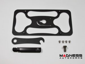 Alfa Romeo Stelvio License Plate Mount - Platypus (2018-2024)